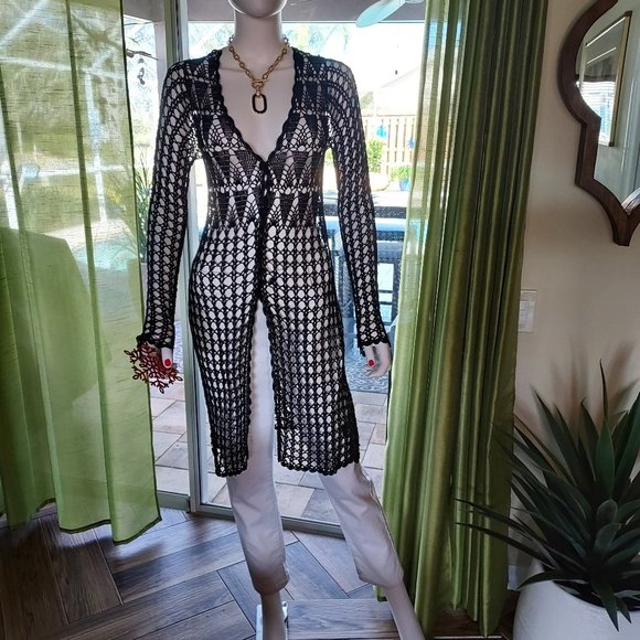 BGBG Other - BGBG Maxazria Designer Rayon Crochet Vest: size M